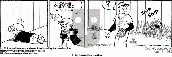 Nancy Classics on Tuesday November 14, 2017 Comic Strip