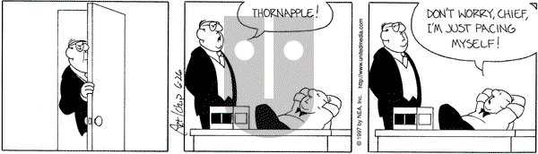 The Born Loser on Thursday June 26, 1997 Comic Strip