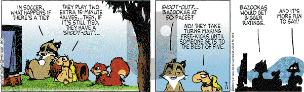 Over the Hedge - Friday July 11, 2014 Comic Strip