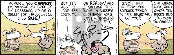 DeFlocked on Saturday October 15, 2011 Comic Strip