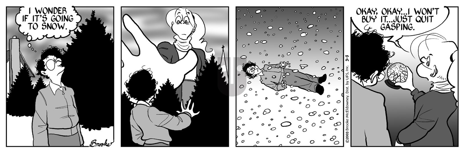 9 Chickweed Lane - Monday March 3, 2003 Comic Strip