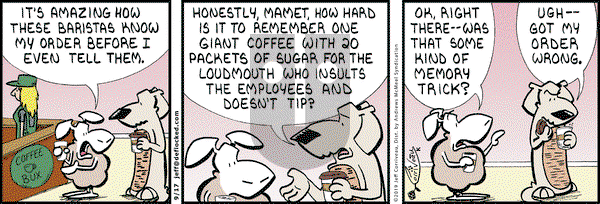 DeFlocked on Tuesday September 17, 2019 Comic Strip