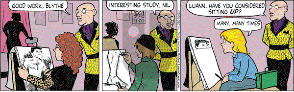 Luann on Friday April 20, 2018 Comic Strip