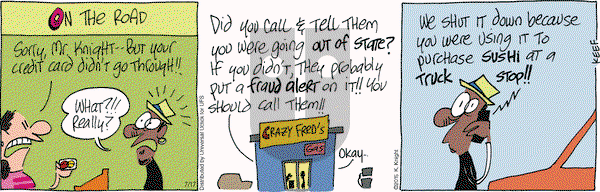 The Knight Life on Friday July 17, 2015 Comic Strip