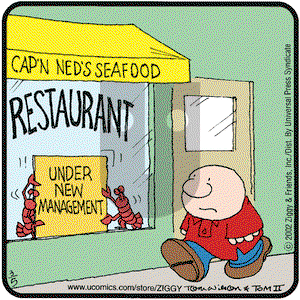 Ziggy on Tuesday March 5, 2002 Comic Strip