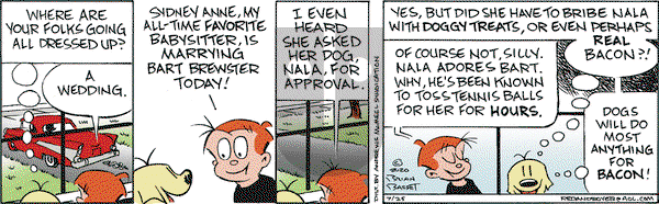 Red and Rover on Saturday July 25, 2020 Comic Strip