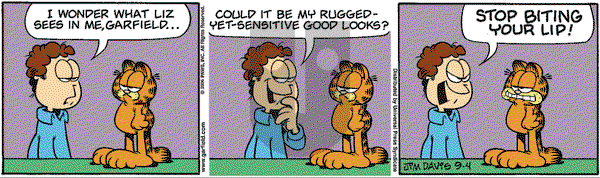 Garfield - Monday September 4, 2006 Comic Strip