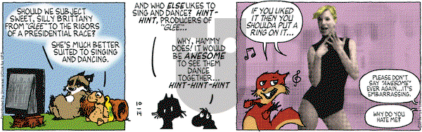 Over the Hedge on Friday October 14, 2011 Comic Strip