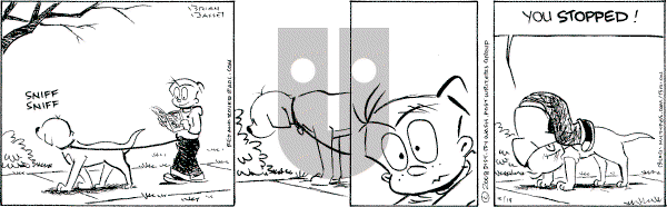 Red and Rover on Tuesday February 19, 2008 Comic Strip