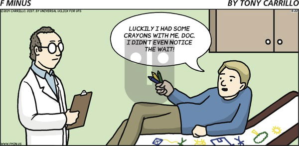 F Minus on Sunday June 22, 2014 Comic Strip