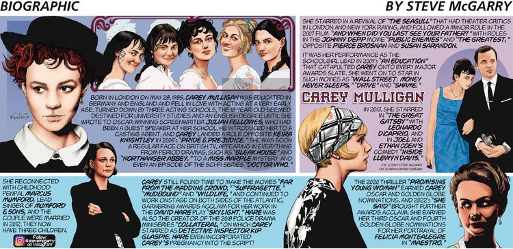 Biographic on Sunday March 10, 2024 Comic Strip