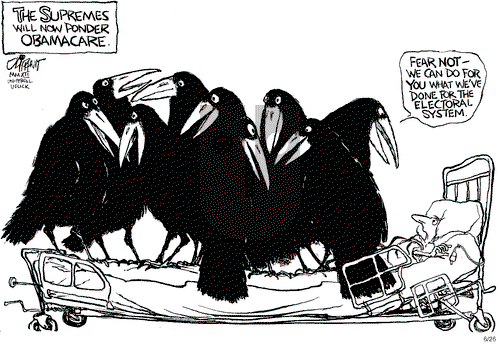 Pat Oliphant on Tuesday June 26, 2012 Comic Strip