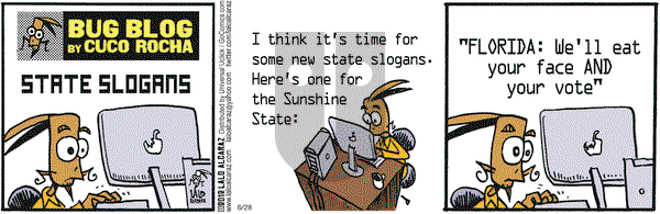La Cucaracha on Thursday June 28, 2012 Comic Strip