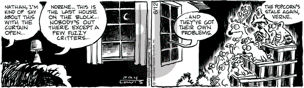 Over the Hedge - Monday June 12, 1995 Comic Strip