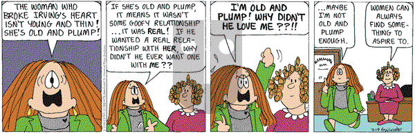 Cathy Classics on Friday March 19, 1999 Comic Strip