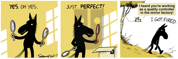 Dark Side of the Horse on Thursday July 21, 2011 Comic Strip