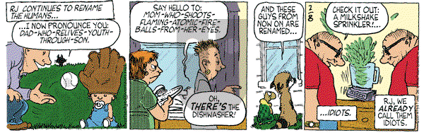 Over the Hedge on Thursday February 8, 2007 Comic Strip