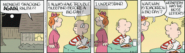 Drabble on Tuesday June 6, 2017 Comic Strip