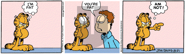 Garfield on Thursday August 21, 2008 Comic Strip