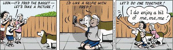 Fred Basset on Thursday September 28, 2017 Comic Strip