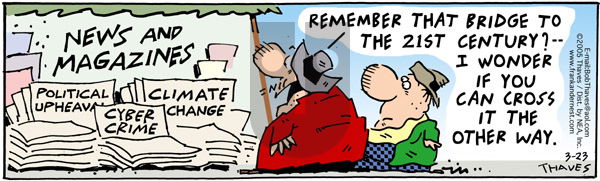 Frank and Ernest - Wednesday March 23, 2005 Comic Strip