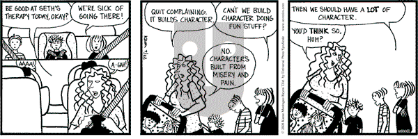 Clear Blue Water on Friday July 22, 2005 Comic Strip