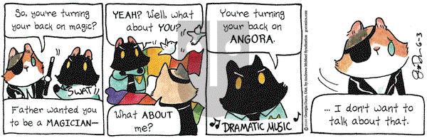 Breaking Cat News on Wednesday June 3, 2020 Comic Strip