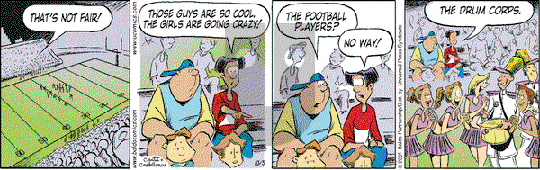Baldo on Friday October 5, 2001 Comic Strip