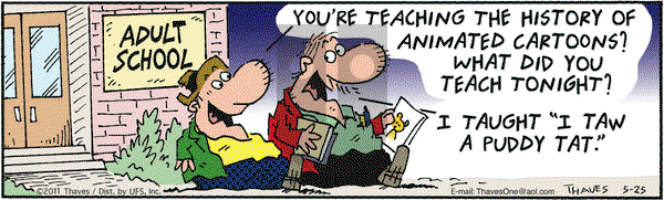 Frank and Ernest on Wednesday May 25, 2011 Comic Strip