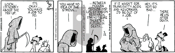 Over the Hedge on Wednesday May 12, 1999 Comic Strip