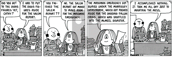 Cathy Classics on Monday February 15, 1988 Comic Strip