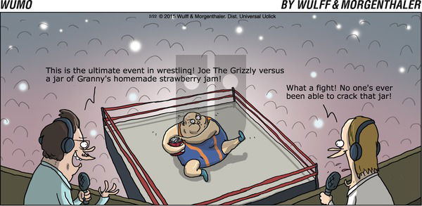 WuMo on Sunday February 22, 2015 Comic Strip