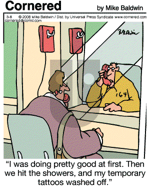 Cornered - Saturday March 8, 2008 Comic Strip