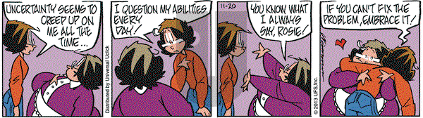 Rose is Rose on Wednesday November 20, 2013 Comic Strip