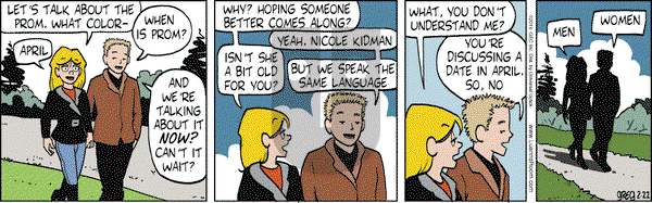Luann on Saturday February 22, 2014 Comic Strip