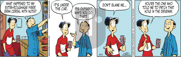 Baldo on Saturday September 3, 2005 Comic Strip
