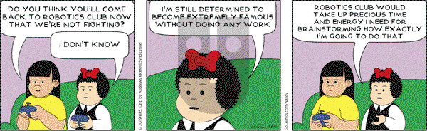 Nancy on Thursday August 8, 2019 Comic Strip