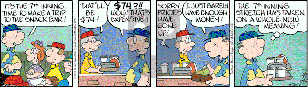 Drabble on Tuesday June 26, 2018 Comic Strip