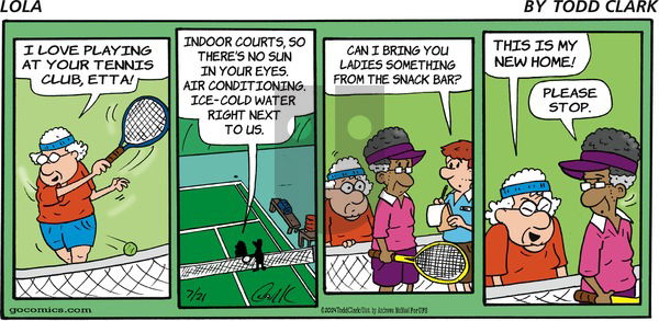 Lola - Sunday July 21, 2024 Comic Strip