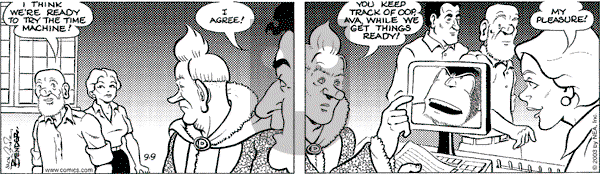 Alley Oop on Tuesday September 9, 2003 Comic Strip