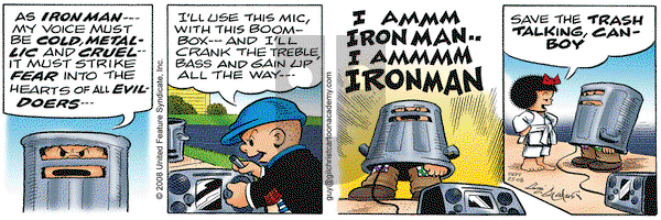 Nancy on Thursday September 25, 2008 Comic Strip