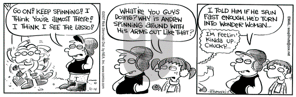 Soup to Nutz - Old on Friday December 14, 2007 Comic Strip