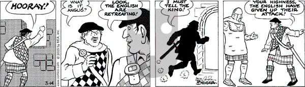 Alley Oop on Friday March 14, 2003 Comic Strip