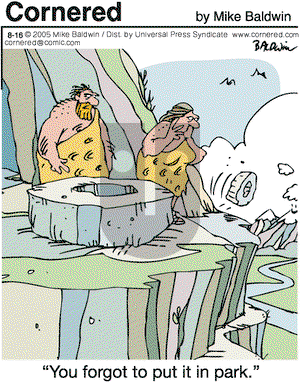 Cornered on Tuesday August 16, 2005 Comic Strip