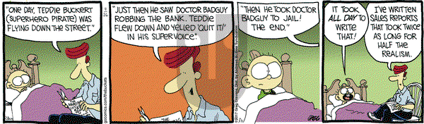 The Buckets on Wednesday April 26, 2017 Comic Strip