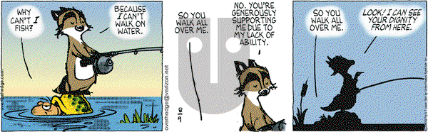 Over the Hedge on Monday August 9, 2010 Comic Strip