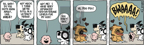 Pooch Cafe on Tuesday April 5, 2011 Comic Strip
