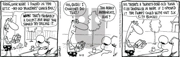 The Duplex on Wednesday September 27, 2000 Comic Strip
