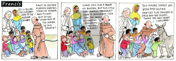 Francis on Thursday December 26, 2024 Comic Strip
