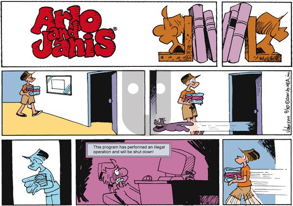 Arlo and Janis on Wednesday April 9, 2003 Comic Strip
